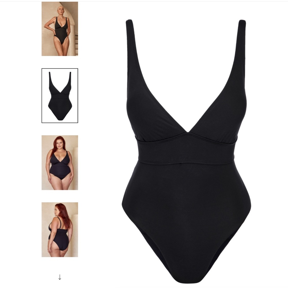 Monday Swimwear Portofino Black One-Piece